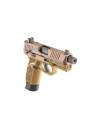 PISTOLET SEMI AUTOMATIQUE FN HERSTAL FN 502 TACTICAL 1X10 + 1X15 FDE/FDE