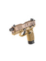 PISTOLET SEMI AUTOMATIQUE FN HERSTAL FN 502 TACTICAL 1X10 + 1X15 FDE/FDE