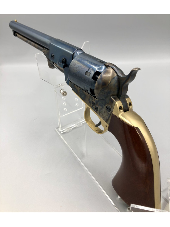 Revolver  UBERTI 1851 Navy Leech Rigdon Bleu 7" 1/2 Cal.36